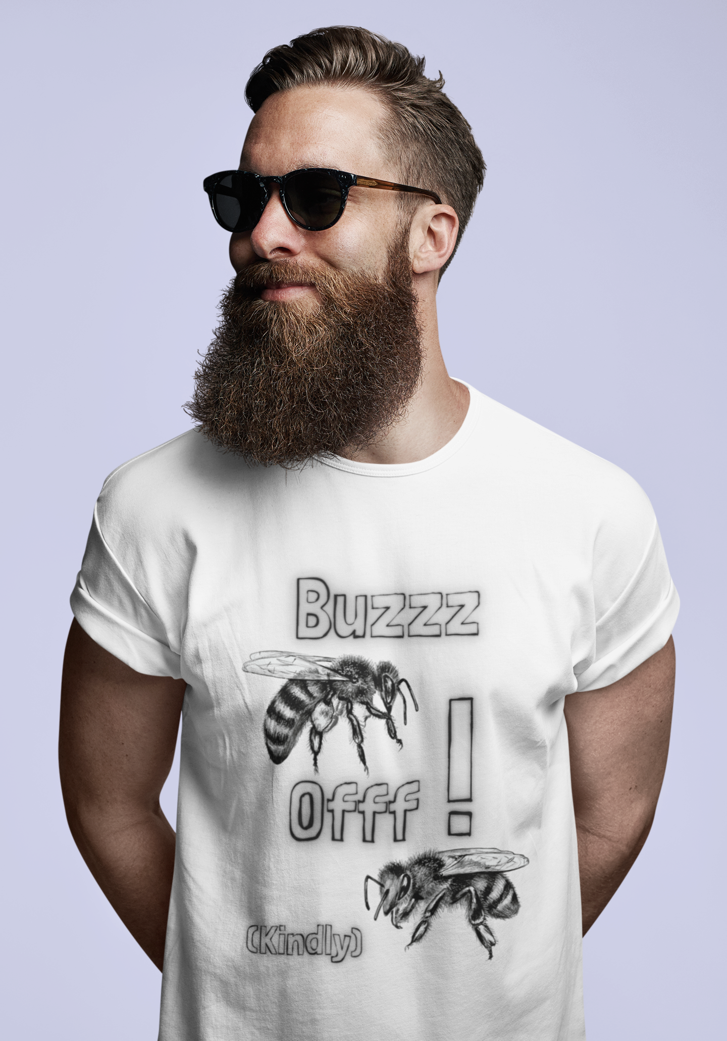 Buzzz Offf! (Kindly) - Unisex Premium t-shirt
